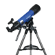 Meade Infinity 102mm Altazimuth Refractor Telescope, Blue, 209006