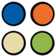 Meade Series 4000 Color Filter Set #3, #8, #21, #38A, #56 7528