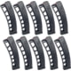 Mean Arms Ejectored Exomag, AR-15, 40 Round Rifle Magazine, Black, 10 Pack, Black, 2105969-40RD