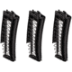Mean Arms Ejectored EndoMag, 9mm, 3 Pack, Black, 2100769