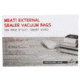 MEAT! Your Maker External Vacuum Bags - Pack of 100