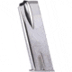 Mec-Gar Browning HP Pistol Magazine, 9mm Luger, 13 Round, Nickel, 1 Pack, Carbon Steel, MGBRHP13N-13RD