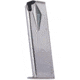 Mec-Gar Magazine, RUGER P85/89/93/94/95, 9mm Luger, 17 Round, Nickel, 1 Pack, Carbon Steel, MGRP8517N-17RD