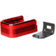 Mec-Gar Plus2 Aluminum Polymer Floorplate Magazines Adapter Set, Red, F42223-ST-RD