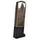 Mec-Gar Pistol Magazine, Beretta 92FS, 9mm, 10 Rounds, Nickel, MGPB9210N-10RD