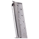 Mec-Gar Pistol Magazine, 1911, .38 Special, 9 Rounds Pistol Magazine, Nickel, MGCGOV38N-9RD