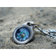 MecArmy Glow-In-The-Dark Compass, Titanium, Silver, CMP-T