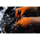 Mechanix Wear 100 CT Nitrile 8 Mil Gloves - Mens, Orange, Medium, D01-09-009-100