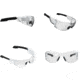 Mechanix Wear Type-N Safety Glasses, Black Frame with Clear Lens VNS-10AA-PU