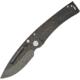 Medford Mara-H Framelock Folding Knife, 4in Black Pvd Coated 3V Steel Drop Point, Black Pvd Coated Titanium Handle, Thumb Stud, Pocket Clip, Water Tight Storage Case, MD0453PD-30PV