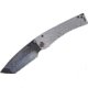 Medford Marauder-H Folding Knife, 3.75in Tanto, S35VN Steel, Tumbled Finish, Tumbled Handle and Spring w/ Tumbled Titanium Locking Side, MK045STT-01TM-SSCS-BN