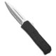 Medford Medford Merc-1 OTF Automatic Dagger Knife Black Aluminum 3.75" Tumbled, Black, CPM S45VN, adult, BHQ-224871