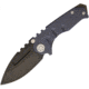 Medford Micro Praetorian Framelock Folding Knife, 2.75 black PVD coated S35VN stainless drop point , Blue anodized titanium handle, MK08SPD-37A2