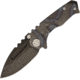 Medford Micro Praetorian Framelock Folding Knife, 2.75 black PVD coated S35VN stainless drop point , Flame anodized titanium handle, MK008SPD-03A2