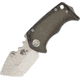 Medford Panzer Framelock Folding Knife, 2.5 tumbled finish S35VN stainless tanto blade, Anodized titanium handle, MK010STT-03TM