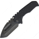 Medford Praetorian Scout Linerlock Folding Knife, Black, Black G10 handle, MKS30DPT-0808