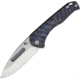 Medford Praetorian Slim Framelock Folding Knife, Flame, Flame anodized titanium handle, MD208STD-03A2