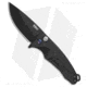 Medford Smooth Criminal Automatic Folding Knife, 3.00in, CPM S45VN, Drop Point Blade, Titanium Black Handle, Black/Black, 7.00in, BHQ-219242