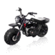 Mega Moto 212cc Pro Series Mini Bike, Black/Red, Adult, MM-B212-BR