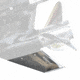 Megaware 27031 Stainless Steel Replacement Skeg SkegGuard 72238