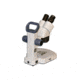 Meiji Techno EM-21 LED Binocular Entry Level 2X/4X Turret Stereo Rechargeable Microscope, White EM-21