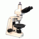 Meiji Techno Halogen Trinocular Polarizing Microscope, BEIGE, LARGE MT9300