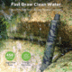 Membrane Solutions Water Filter Straw Camo