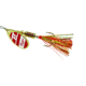 Mepps Aglia Flashabou In-Line Spinner 1/4 oz Red/White-Red/Gold, B3FT G/RW-RG