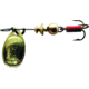 Mepps Aglia In-Line Spinner 1/12 oz, Plain Treble Hook, Gold Blade, B0 G