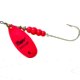 Mepps Aglia In-Line Spinner 1/2 oz, Plain Treble Hook, Pink Blade, B5P HP