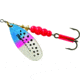 Mepps Aglia In-Line Spinner 1/2 oz, Plain Treble Hook, Rainbow Trout Blade, B5 RBT