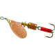 Mepps Aglia In-Line Spinner 1/8 oz, Plain Treble Hook, Copper Blade, B1 C