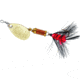 Mepps Aglia Ultra Lites In-Line Spinner, 1/18 oz, Single Hook, Gold Blade with Black &amp; Orange Tail, B00W G-BO