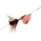 Mepps Aglia Ultra Lites In-Line Spinner, 1/18 oz, Single Hook, Gold Blade with Brown Tail, B00W G-BR