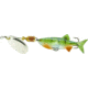 Mepps Comet Mino In-Line Spinner 1/4 oz Silver-Perch, C2M S-PCH