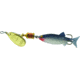 Mepps Comet Mino In-Line Spinner, 1 7/8in, 1/6 oz, Gold Blade with Shad Mino, Floating, C1M G