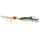 Mepps Comet Mino In-Line Spinner, 1 7/8in, 1/6 oz, Silver Blade with Shad Mino, Floating, C1M S