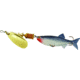 Mepps Comet Mino In-Line Spinner, 2 1/2in, 5/16 oz, Gold Blade with Shad Mino, Floating, C3M G