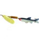 Mepps Comet Mino In-Line Spinner, 4in, 1/2 oz, Gold Blade with Shad Mino, Floating, C5M G