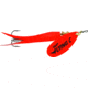 Mepps Flying C In-Line Spinner, 3 1/4in, 5/8 oz, Treble Hook, Hot Orange Blade &amp; Sleeve, FC58 HO-HO