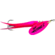 Mepps Flying C In-Line Spinner, 3 1/4in, 5/8 oz, Treble Hook, Hot Pink Blade &amp; Sleeve, FC58 HP-HP