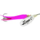 Mepps Flying C In-Line Spinner, 3 1/4in, 5/8 oz, Treble Hook, Silver Blade &amp; Hot Pink Sleeve, FC58 HP-S