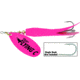 Mepps Flying C In-Line Spinner, 3 1/4in, 5/8 oz Treble/Single Hook, Hot Pink Blade &amp; Hot Pink Sleeve, FC58TP HP-HP