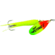 Mepps Flying C In-Line Spinner, 4 3/4in, 7/8 oz, Treble Hook, Hot Firetiger Blade &amp; Hot Chartreuse Sleeve, FC78 HC-HFT