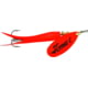 Mepps Flying C In-Line Spinner, 4 3/4in, 7/8 oz, Treble Hook, Hot Orange Blade &amp; Sleeve, FC78 HO-HO