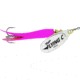 Mepps Flying C In-Line Spinner, 4 3/4in, 7/8 oz, Treble Hook, Silver Blade &amp; Hot Pink Sleeve, FC78 HP-S