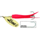 Mepps Flying C In-Line Spinner, 4 3/4in, 7/8 oz Treble/Single Hook, Gold Blade &amp; Red Sleeve, FC78TP RD-G