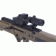 Meprolight Mepro MX3-F 3x Magnifier for Reflex &amp; Red Dot Sights w/Flip Mount, Black, MX3-FLIP