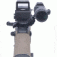 Meprolight Mepro MX3-F 3x Magnifier for Reflex &amp; Red Dot Sights w/Flip Mount, Black, MX3-FLIP