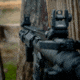 Meprolight CABS Co-Witness Adjustable Back-up Tritium Rifle Sights, Green Swiss Tritium Front, Black, 407100